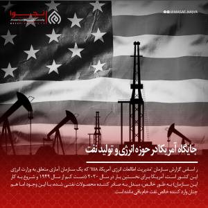 جایگاه آمریکا در حوزه انرژی و تولید نفت